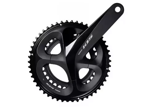 Система шатунов велосипедная Shimano 105 R7000 172 мм, 36x52 зубов, 11 скоростей, IFCR7000DX26L