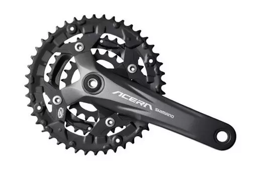 Система шатунов велосипедная Shimano Acera 27скоростей 44/32/22 175мм EFCM391E422XL 2-3085