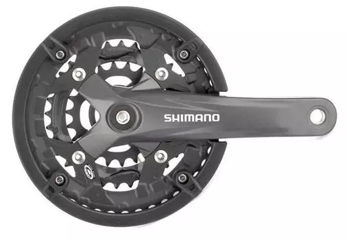 Система шатунов велосипедная Shimano Acera, M391, 170мм, Кв, 44/32/22T, EFCM391C422CL