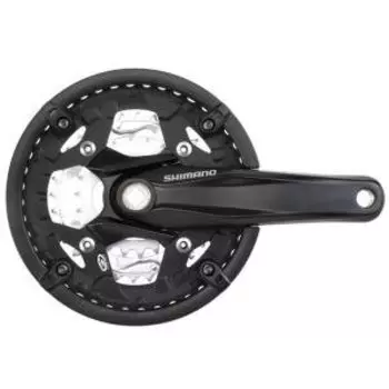 Система шатунов велосипедная Shimano Alivio 27 скоростей 44/32/22 175мм. EFCM430E422CSL 2-2033