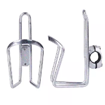 Флягодержатель Vinca Sport алюминиевый серебристый с креплением на руль, HC 14 silver