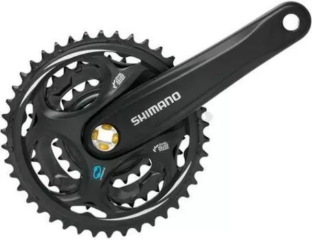 Система шатунов велосипедная Shimano Altus, M311, 170мм, квадрат, 42/32/22T, EFCM311C222XL