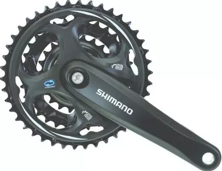 Система шатунов велосипедная Shimano Altus, M311, 175мм, каретка Квадрат, 48/38/28T, EFCM311E888XL