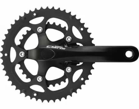 Система шатунов велосипедная SHIMANO Claris 2450, 170мм, Octalink, 46/34T,цвет черный EFC2450C64XL