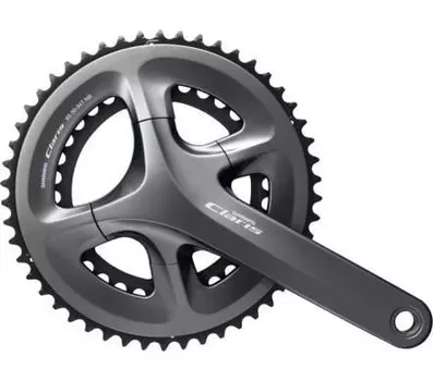 Система шатунов велосипедная SHIMANO Claris R2000, 175 мм, интегрированный вал, 8 скоростей, 50/34T, EFCR2000EX04X