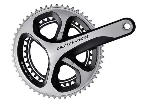 Система шатунов велосипедная Shimano Dura-Ace 170 мм, 53x39 зубов, 11 скоростей, KFCR9100CX04