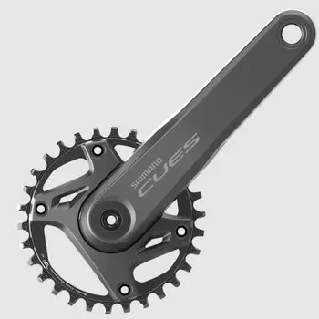 Система шатунов велосипедная SHIMANO FC-U6000 10ск CUES AFCU60001CBA2, 175мм, 32T, интегр-й вал, 00-180892