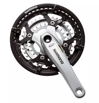 Система шатунов велосипедная Shimano M521, 170мм, Octalink, 48/36/26T, EFCM521C866CS