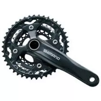 Система шатунов велосипедная Shimano M552, 175мм, интегрированный вал, 42/32/24T EFCM552E224XL