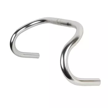 Руль велосипедный TRACK/SINGLESPEED/FIXIE алюминиевый, "баран", 25,4x400 мм., серебристый, 5-403923