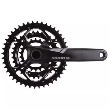 Система шатунов велосипедная SRAM X5 GXP, 10 скоростей, 175, черный, 44-33-22t, 00.6118.231.005