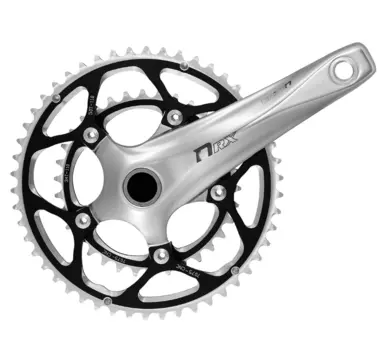 Система шатунов велосипедная SUNRACE RX, звёзды Al7075, 50-34T, шатуны 172,5 мм, каретка ISIS, FCRX6.M0AD.DD1.BX