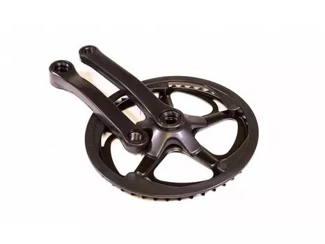 Система шатунов велосипедная TRIX, звезда на 48 зубьев, 170 мм, сталь/пластик, черные, PC01-FTS108SG 10045