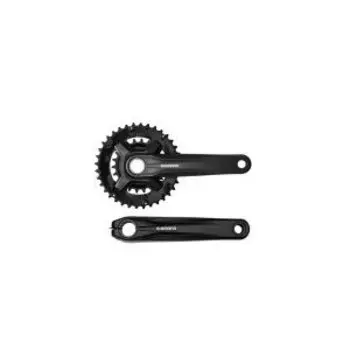 Система SHIMANO Acera, FC-MT210, 36/22T, 2x9, 170мм, интегрированный вал, черная, AFCMT210BCB62L