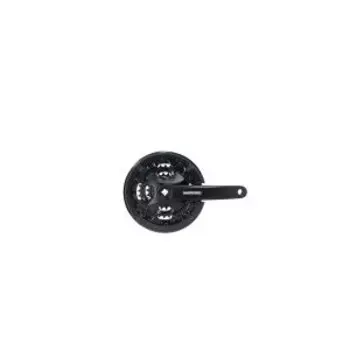 Система Shimano Altus, FC-MT101, 40/30/22T, 3x9 скоростей, 175мм, квадрат, черная, без упаковки, AFCMT101E002CLB