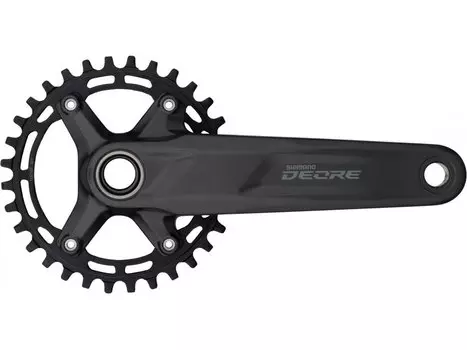 Система Shimano DEORE, FC-M5100-1, 1x11-speed, 30-Zдhne, (175mm), WITHOUT bottom bracket, chainli, A253333