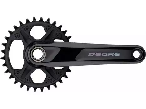 Система Shimano FC-M6120-1, DEORE, FOR REAR 12-SPEED, 2-PCS FC, 170MM, 30T W/O CG, W/O BB PARTS, A253343