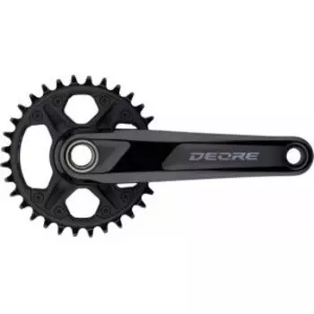 Система Shimano FC-M6120-1, DEORE, FOR REAR 12-SPEED, 2-PCS FC, 170MM, 30T W/O CG, W/O BB PARTS, A253343