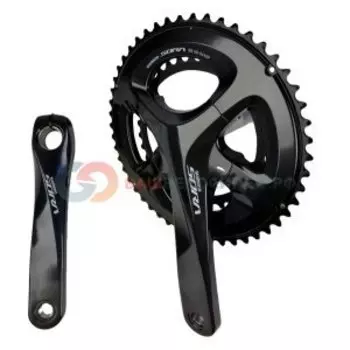 Система шатунов велосипедная SHIMANO Sora R3000, Hollowtech, 170 мм, 50/34, 9 скоростей, без каретки, EFCR3000CX04X