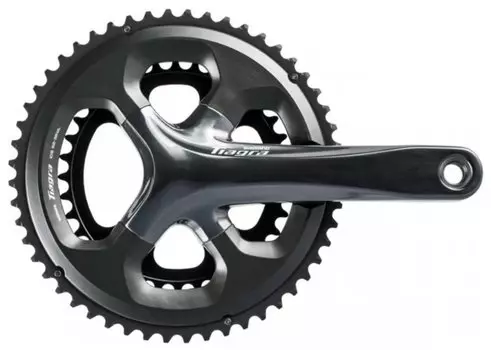 Система SHIMANO TIAGRA, 10 скоростей, 52/36 зубьев, шатун 170 мм, без каретки, черный, AFC4700CB26, 2-8213
