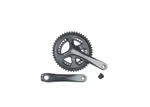Система SHIMANO TIAGRA FC-4700, 2x10 скоростей, 52/36T, 170 мм, с кареткой BSA, черный, AFC4700CB26