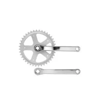 Система TRIX 1ск 1/2"х1/8 44 зубa, сталь, шатуны 165мм, резьба 9/16", под квадрат, хром, ST05+OPC118 (10029)