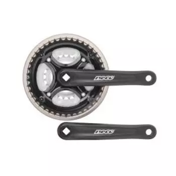 Система велосипедная NECO NSA-3003, 28/38/48Т, 175мм, сталь/алюминий, 580267