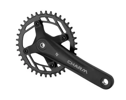 Система велосипедная Prowheel, 1x9 скоростей, звезда 36T NW, 175 мм, JIS, MTB, чёрный, CHARM-FD04S