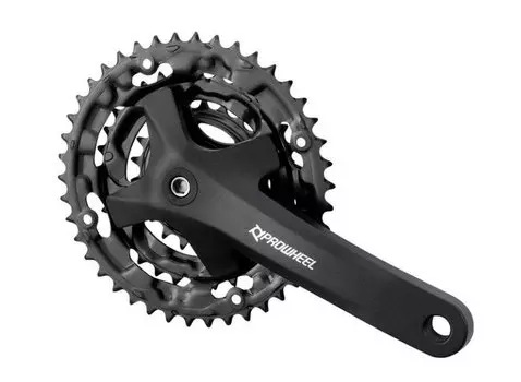 Система велосипедная Prowheel, 3x8 скоростей, 22-32-42T, 175 мм, MTB, черный, MPE-301