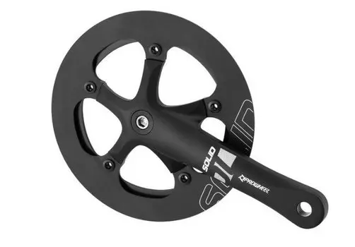 Система велосипедная Prowheel, 46T, 175 мм, Folding/City, черный, SOLID-246AA-F