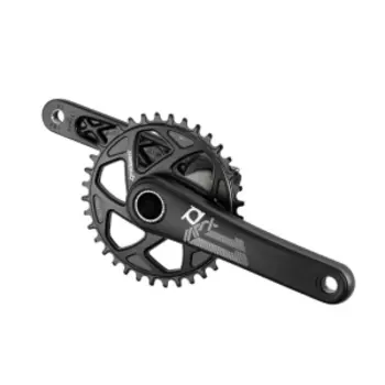 Система шатунов велосипедная PROWHEEL, класса MTB Race, 34Т, для 11 скоростей, 175 мм, черный, MPX11-34T-TT