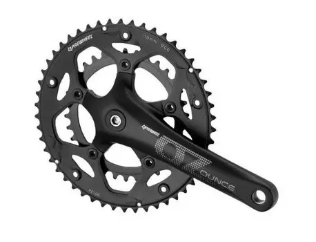 Система велосипедная Prowheel Ounce-521C-N, 2x9 скоростей, 34-50T, 172,5 мм, Road, черный, OUNCE-521C-N-172
