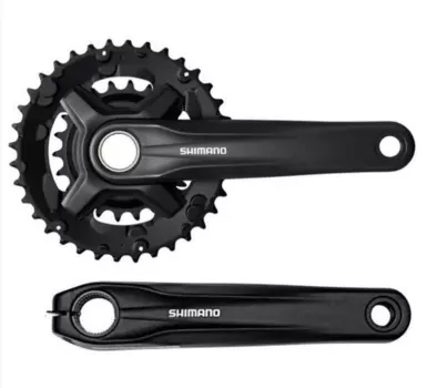 Система велосипедная SHIMANO ACERA FC-MT210, 170 мм, HLT, 36х22T, черный, AFCMT210CB62L