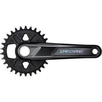 Система велосипедная SHIMANO DEORE, M6100-1, 12 скоростей, шатун 175 мм, интегрированный вал, 30Т зубов, 2-720255