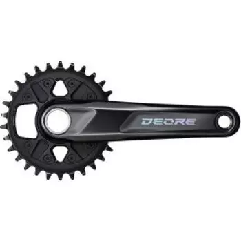 Система велосипедная SHIMANO DEORE, M6120-1, 12 скоростей, шатун 170 мм, интегрированный вал, 30Т зубов, 2-720259