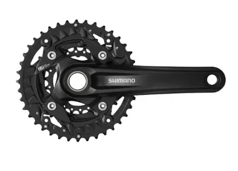 Система велосипедная SHIMANO MT500, для 3x10 скоростей, 175мм, без каретки, с защитой, черный, EFCMT500EX002C