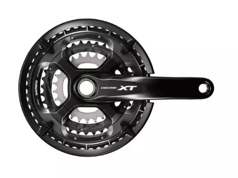 Система велосипедная SHIMANO XT T8000, для 3x10скоростей, 175мм, 48/36/26T, без каретки, с защитой, IFCT8000EX866C