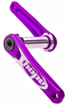 Шатуны HOPE под каретку 100-120мм без паука, Фиол цвет, диам. вала 30мм шатуны 175мм HCN10075PU