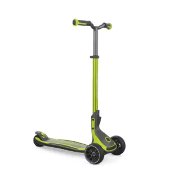 Самокат Globber ULTIMUM, складной, трехколесный, нагрузка до 100 кг, зеленый, 612-106