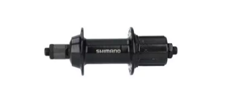 Втулка велосипедная Shimano TY500, задняя, 7 скоростей, 32 отверстия, на гайках, EFHTY5007EZ