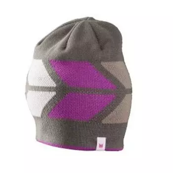 Шапка женская Bontrager Trek Chevron Women's Beanie, Purple/Grey, TCG-440099