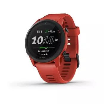 Смарт-часы Garmin Forerunner 745, GPS, EU/PAC, Flame Red, 010-02445-12