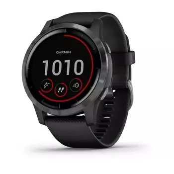 Смарт-часы Garmin vivoactive 4, GPS, Wi-Fi, E.EU, Black/Slate, 010-02174-13
