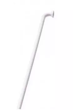 Спица велосипедная CN Spoke 14G, сталь, с хромированным ниппелем 16 мм, белая, 100 штук