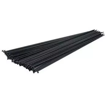 Спица велосипедная CN-SPOKE, 2 мм, 14G, окрашенная сталь, чёрная, ARV000332 (Размер: 278)