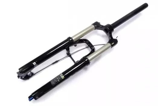 Вилка велосипедная RST FIRST 30 Air Platinum, ход 100мм, воздушная пружина, F1_RST_30_Platinum12_100