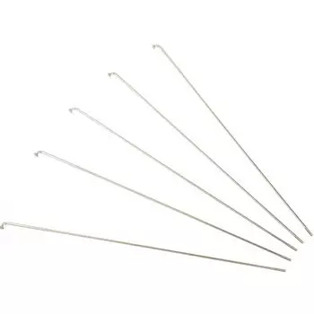 Спица велосипедная DT Swiss Alpine III, 2.34-1.8-2.0, без ниппеля, серебристый, dtspo-alp3-sil-258 (Длина: 258)