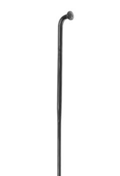 Спица велосипедная DT Swiss Alpine III, 2.34-1.8-2.0 мм, черный, без ниппеля, dtspo-alp3-bla (Размер: 258 мм)