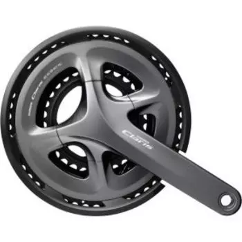 Система велосипедная SHIMANO Claris R2030, 170мм, интегрированный вал, 8 скоростей, с защитой, 50/39/30T, EFCR2030CX090C