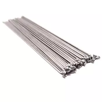 Спицы велосипедные CN-SPOKE, 2 мм, 14G, комплект, нержавеющая сталь, серебристая, ARV000309 (Длина: 278)